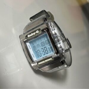 Casio Baby-G 2902 BG 184 Silver Digital Watch - New Battery
